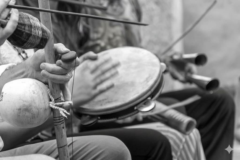 Instrumentos de capoeira